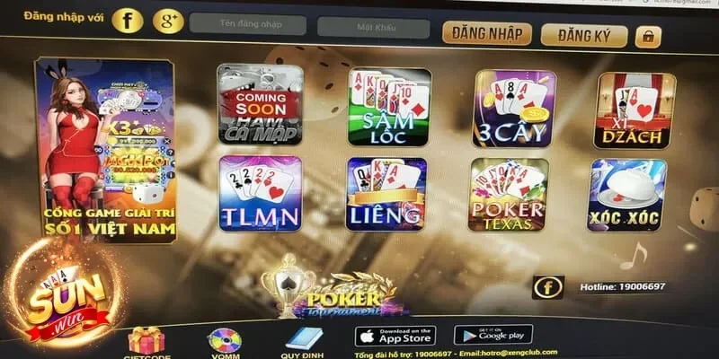 Không gian giải trí sôi động game bài online kết nối hàng triệu người chơi